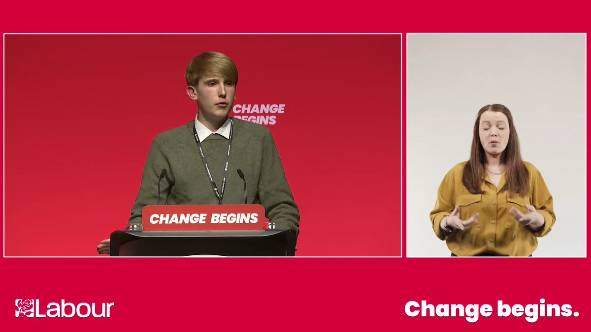 So proud of our <a href="/MKLabourParty/">Milton Keynes Labour</a> Central Youth Officer <a href="/harrybancroft8/">Harry Bancroft</a> who made his first speech at Conference this afternoon, he sounded so confident and polished. A better job than I could ever do well done! <a href="/BucksBedsYL/">Buckinghamshire Young Labour</a>