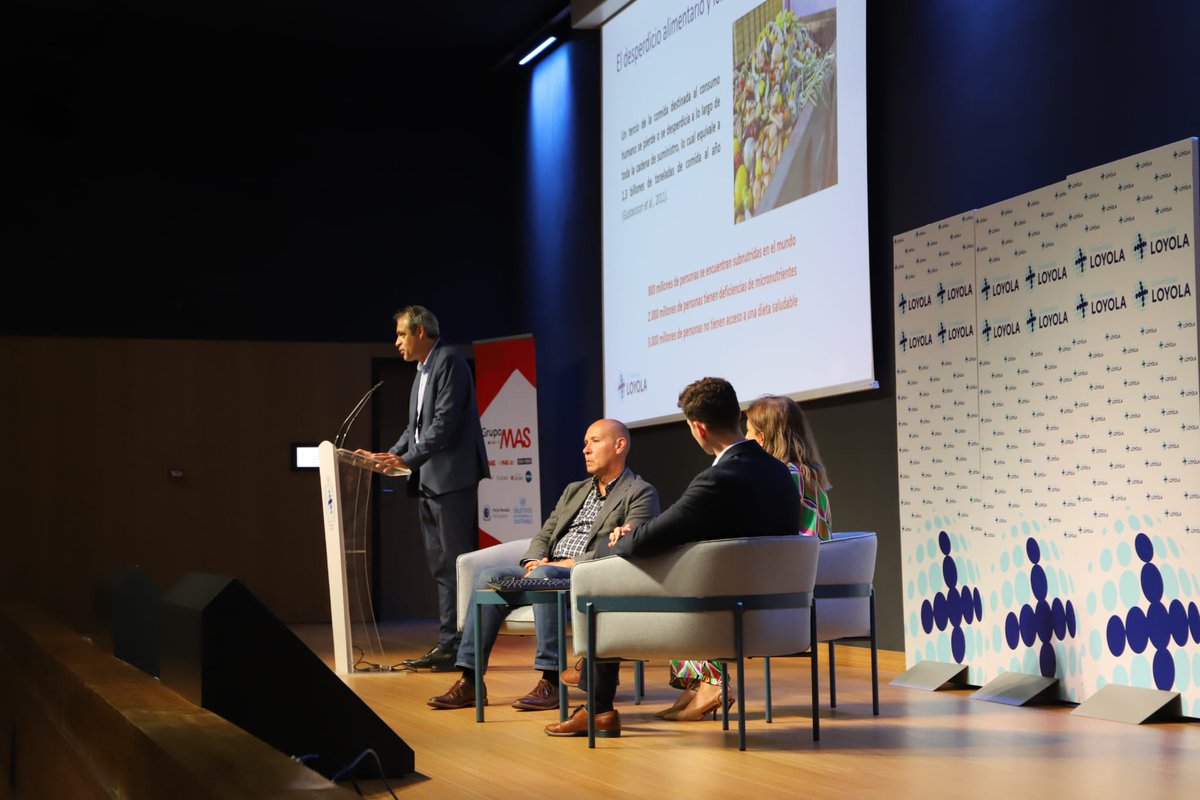 ¿Sabías que cada hogar desperdicia más de 60 Kg de comida al año?

Reflexionamos sobre ello hoy en <a href="/LoyolaAnd/">Universidad Loyola</a> con el grupo de investigación #Mk4Society en unas jornadas en las que acogemos a <a href="/GrupoIFA/">Grupo IFA</a> <a href="/AECOC_ES/">AECOC</a> <a href="/somosgrupomas/">Somos Grupo MAS</a> 

#FoodWasteEU #FLWDay #ODS12