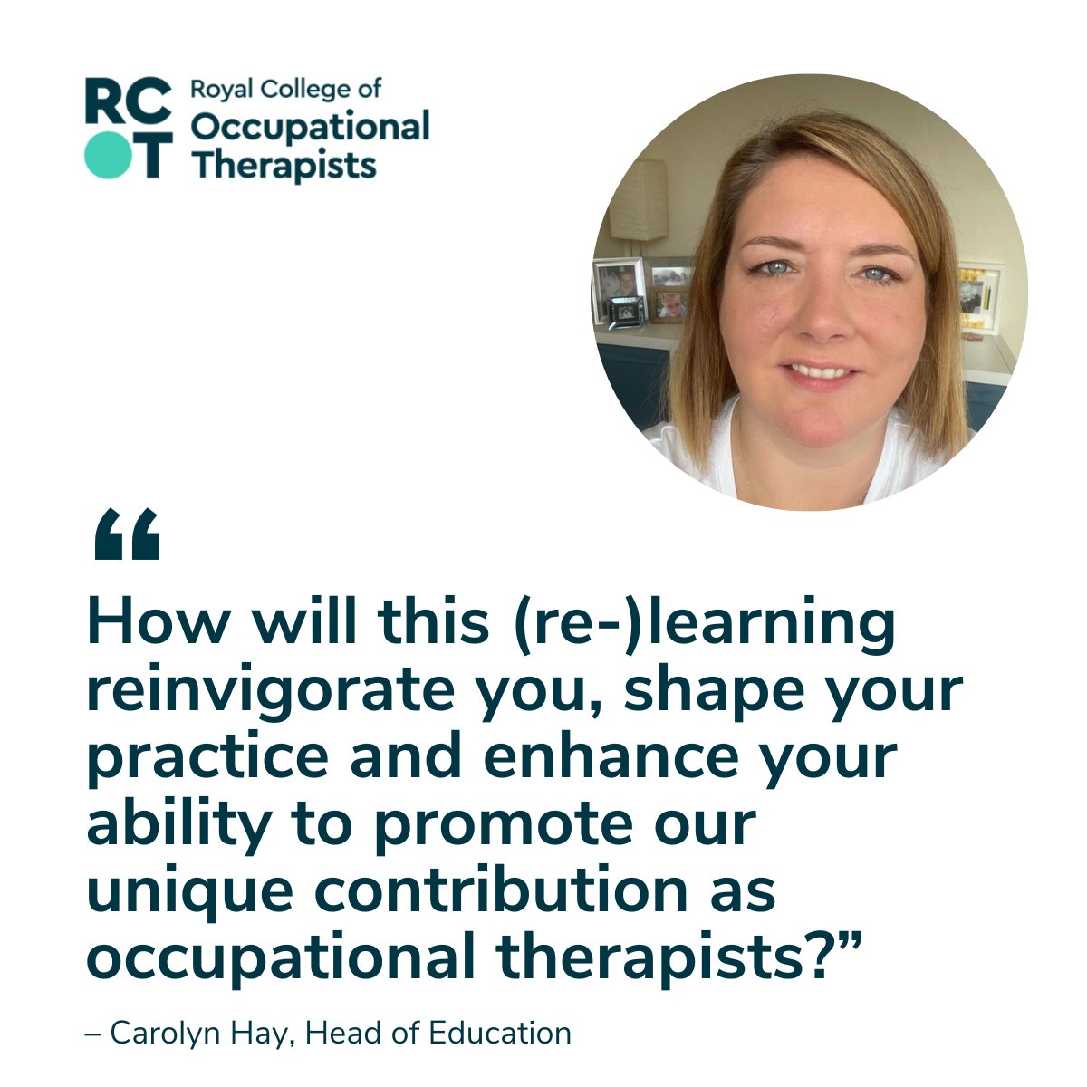 Occupation is our unique contribution as OTs. However, many of us struggle with confidence, articulation and application of occupation-centred practice. 

Our 'Complexity of Occupation’ lecture series aims to address these challenges head-on: loom.ly/oXOGE44 📖
