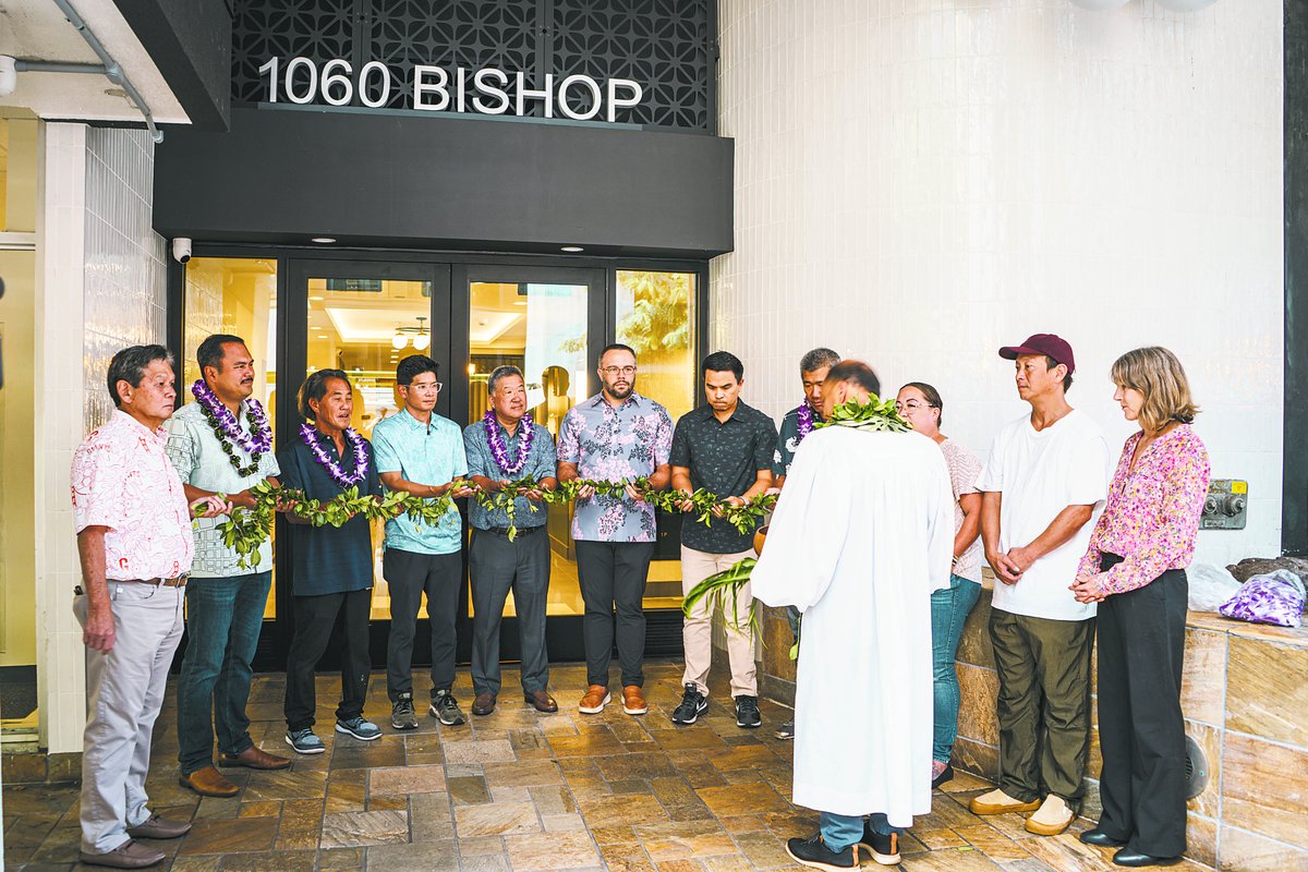 An old downtown Honolulu office building has become new rental apartment housing for households with low-moderate incomes.

Details: 808ne.ws/4deGp7R