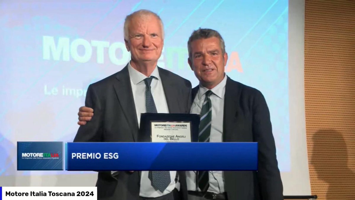 Il Premio "ESG" va alla <a href="/angelidelbello/">angelidelbellofirenze</a> per l’idea di lanciare un’associazione che su base volontaria si occupasse del decoro cittadino a Firenze, città capitale del turismo. 
#MotoreItaliaToscana #BusinessTalk #PMIAwards #NetworkingEvent