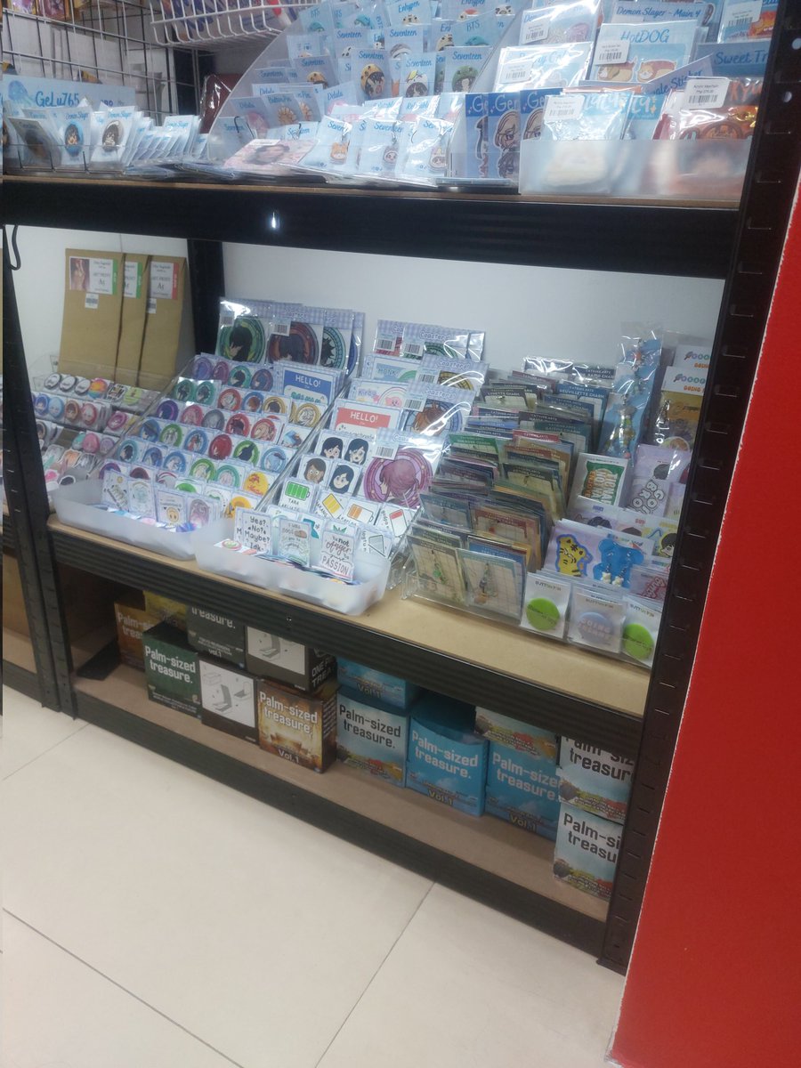NaCL (@abucketofnacl) on Twitter photo Hallo! I have a new shelf <a href="/redmonstershop/">Red Monster</a>
The current partner store list:
1. S8 Concept District - The One Torre near UST
2. Carmina Store - Near EDSA LRT
3. Shopbrik - Festival Mall Alabang
4. Red Monster - Gateway Mall Cubao
5. Polly by S8 - SM BF Parañaque Hallo! I have a new shelf <a href="/redmonstershop/">Red Monster</a>
The current partner store list:
1. S8 Concept District - The One Torre near UST
2. Carmina Store - Near EDSA LRT
3. Shopbrik - Festival Mall Alabang
4. Red Monster - Gateway Mall Cubao
5. Polly by S8 - SM BF Parañaque