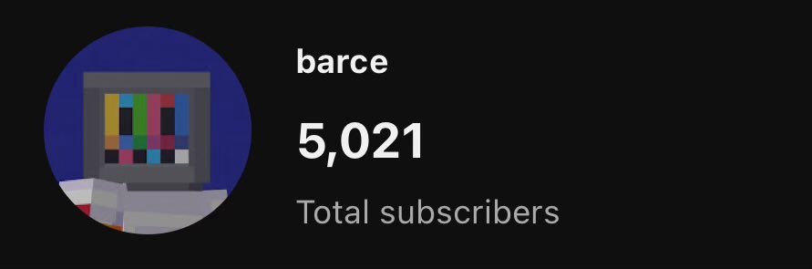 5k subs 😎 only up from here :D thanks for all the support on this journey!!