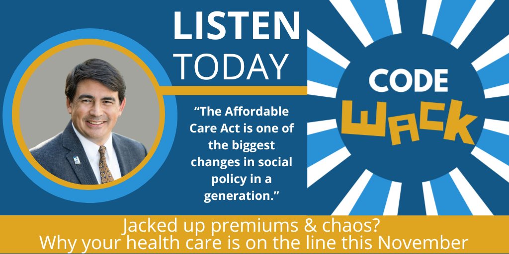 HEALCalifornia's tweet photo. 🚨 New on Code WACK! 🚨
What's at stake in healthcare with the upcoming election? Could Trump try to repeal the ACA again? Will Kamala Harris fight to lower drug prices? What about Biden-era policies like affordable insurance &amp; reproductive care?
https://t.co/0YehlgxblE https://t.co/dzPSm2u7TA