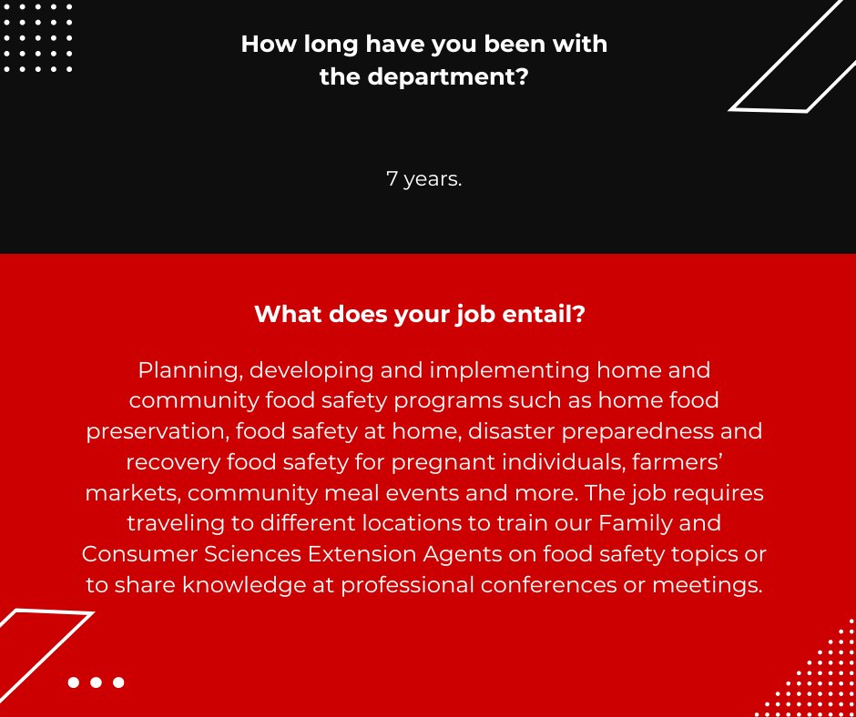 NC State Dept. of Agricultural & Human Sciences tweet media