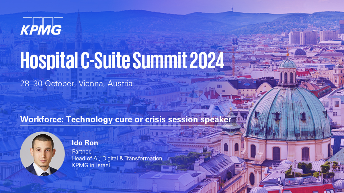 Ido Ron to speak about empowering #healthcare workers with #AI at #HCS2024 and showcase two real-life examples from healthcare organizations in Israel. Learn more ore register:  bit.ly/3QCjDyo