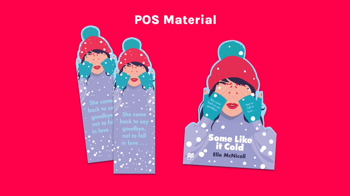 PanMacNews's tweet photo. If you just can't wait for cosy October weather, our bookmarks and standee for Some Like It Cold are perfect for displays ❄️ https://t.co/6RMapShhRN