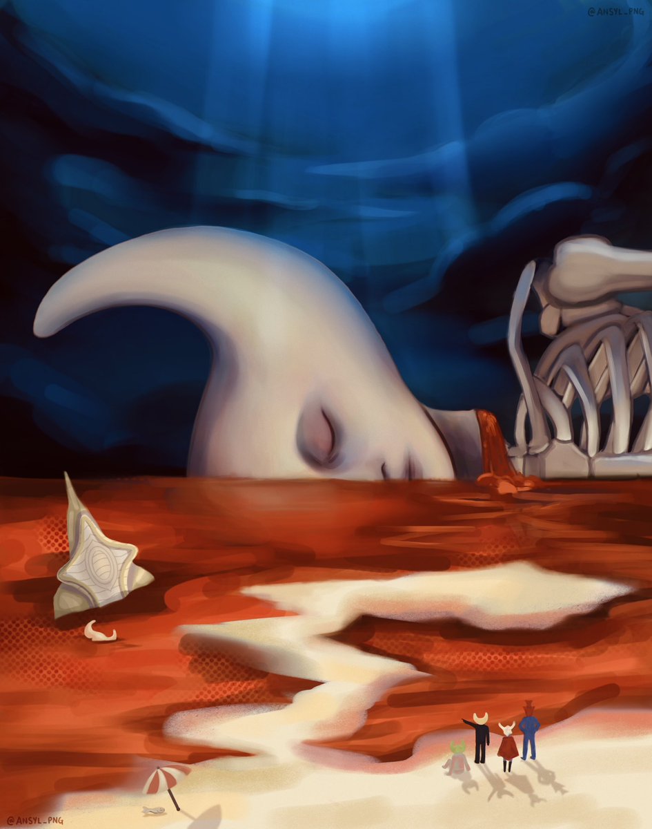 ansyl_png's tweet photo. The afterlife #hylics https://t.co/6F2UURaHKX