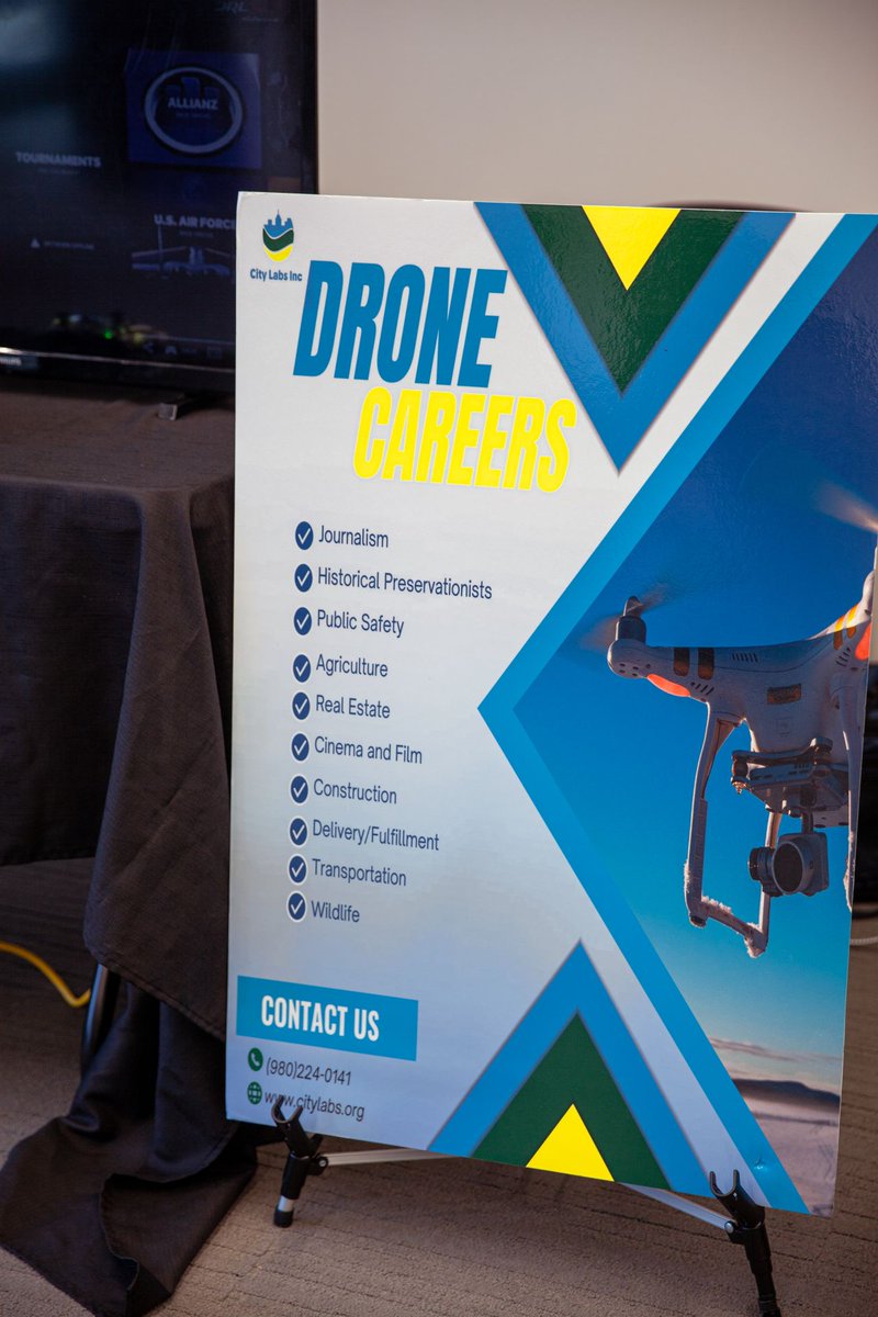 t_atp__'s tweet image. : Did someone ask for drones?!

Our digital literacy block party attendees learned a lot about drones from our community partner, City Labs Inc.

City Labs Inc. is a non-profit focused on fostering programs to increase participation in STEM competitions locally and nationally.