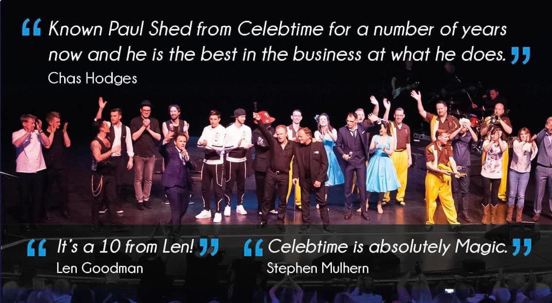 Keep Smiling , Keep Happy &amp; Keep The Shows on the Road 🌟🌟🌟🌟🌟 #celebtime #lengoodman #chashodges #stephenmulhern #happy #entertainment