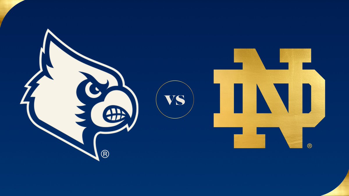 NDTIX's tweet photo. A limited amount of visiting team tickets have been returned to us and released for this Saturday's game vs Louisville. Get them before they're gone!  

🎟️ https://t.co/M8tq9IPV7Z https://t.co/gRxWWintCQ