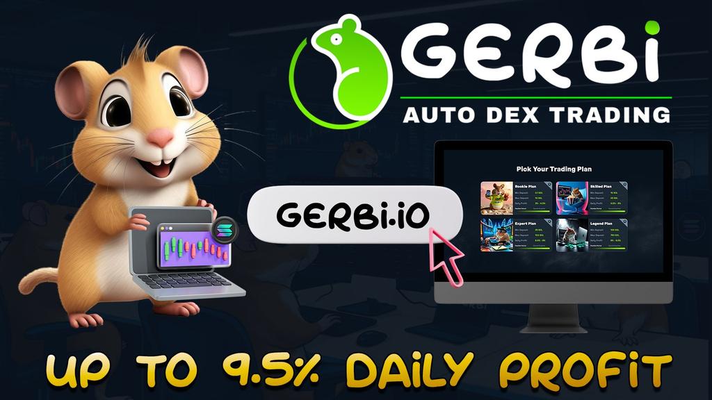 NFTTIGERSJM's tweet photo. 🔔 GERBI Trading Made Simple! 🔔
Let https://t.co/37y8JjhSzL handle it for you with automated bots that outperform manual trading. Trade smarter, not harder, and enjoy 0 fees on deposits and withdrawals. 💡
#Crypto #Solana #AutomatedTrading #CryptoProfits #Blockchain #gerbi https://t.co/sVFNcRlps4