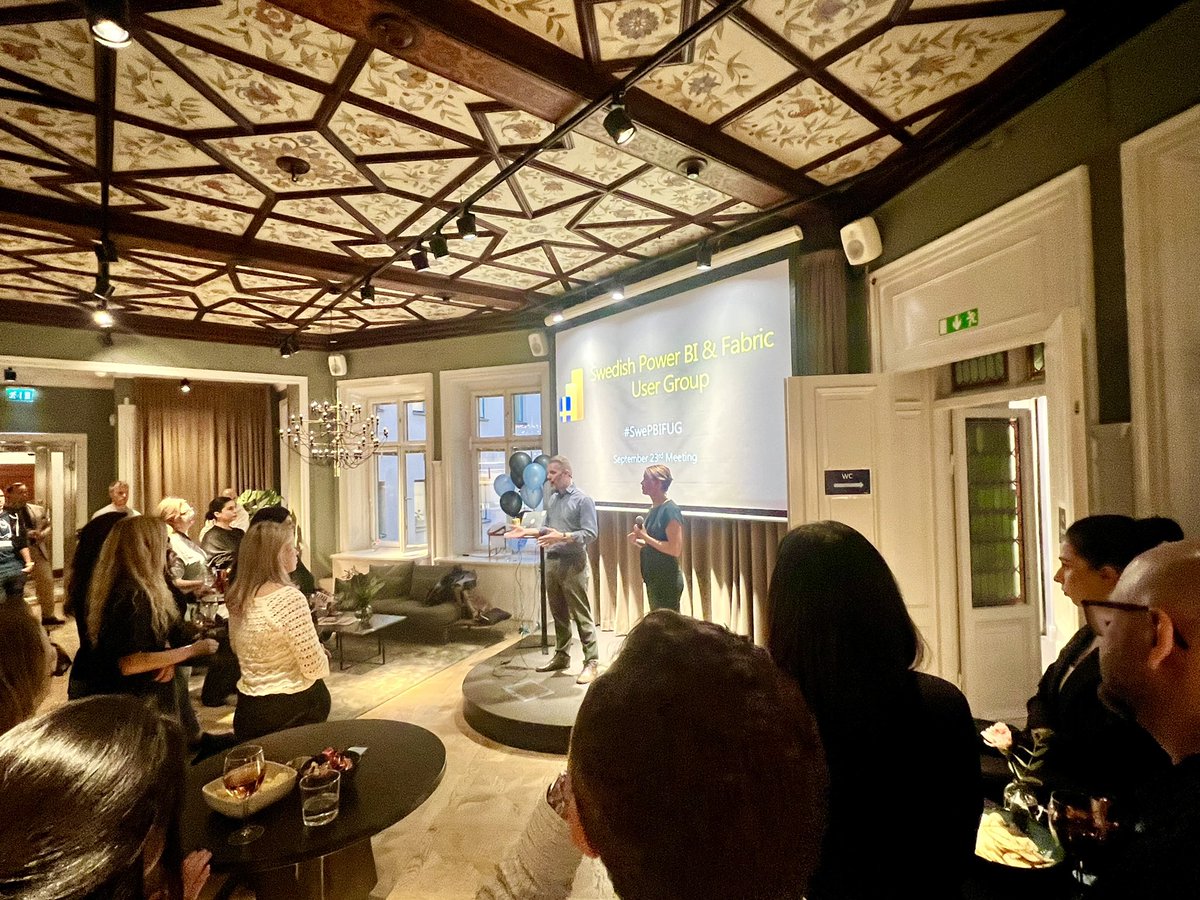 Shabnam Watson @#MSIgnite (@shbwatson) on Twitter photo <a href="/arcticdba/">Alexander Arvidsson (he/him)</a> and <a href="/LTorrang/">Linda Torrång</a> kicking off Swedish Power BI and Fabric user group at Zington office in Stockholm #PowerBI #MicrosoftFabric <a href="/arcticdba/">Alexander Arvidsson (he/him)</a> and <a href="/LTorrang/">Linda Torrång</a> kicking off Swedish Power BI and Fabric user group at Zington office in Stockholm #PowerBI #MicrosoftFabric