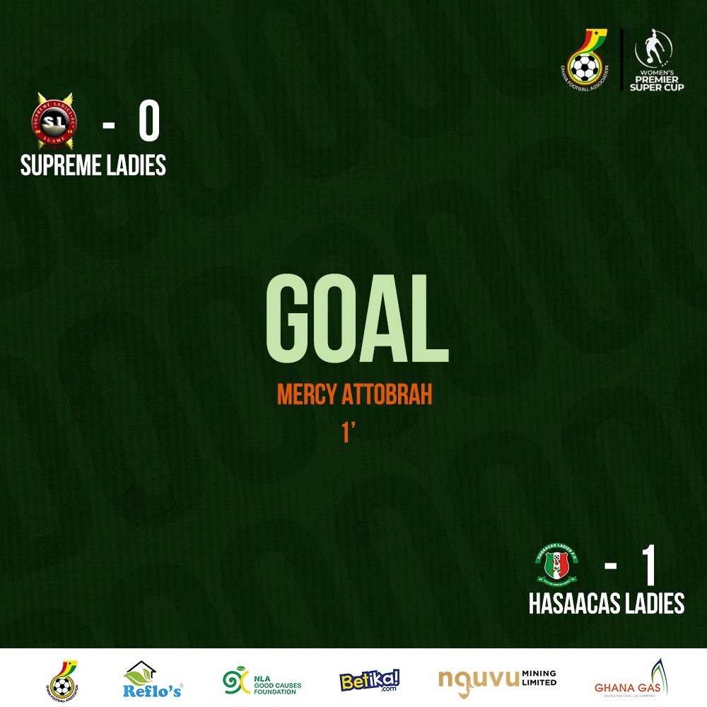 DOOOOOOO!!! 

What a start for Hasaacas! 

Mercy scores from Grace’s long kick and we are ahead. 

#Hasmal