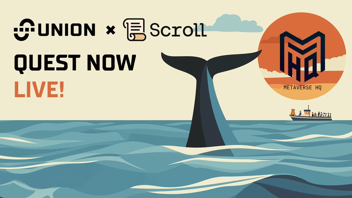 Dive into interoperability with the #UnionXScroll mission.

Move assets from <a href="/berachain/">Berachain Foundation 🐻⛓</a> to <a href="/Scroll_ZKP/">Scroll</a> testnets using <a href="/union_build/">Union 0_______0</a>, and mint a commemorative NFT.

Set sail: app.mvhq.io/missions/union…