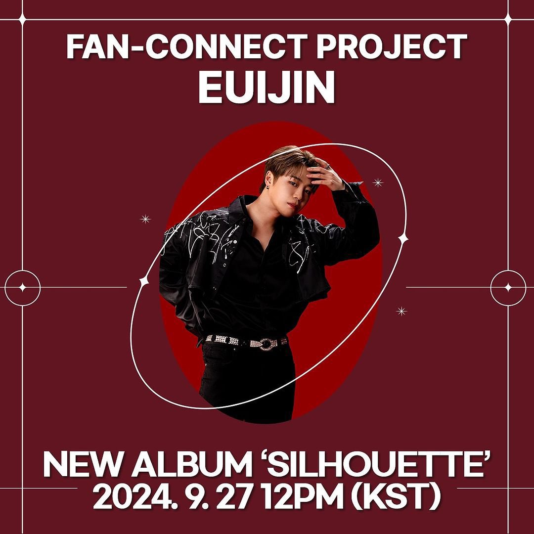 UpdateKBoys's tweet image. O Euijin (ex-UNB, BIGFLO, A.Cian) anunciou o lançamento do álbum “SILHOUETTE”, que sairá no dia 27 de setembro.

#EUIJIN #SILHOUETTE