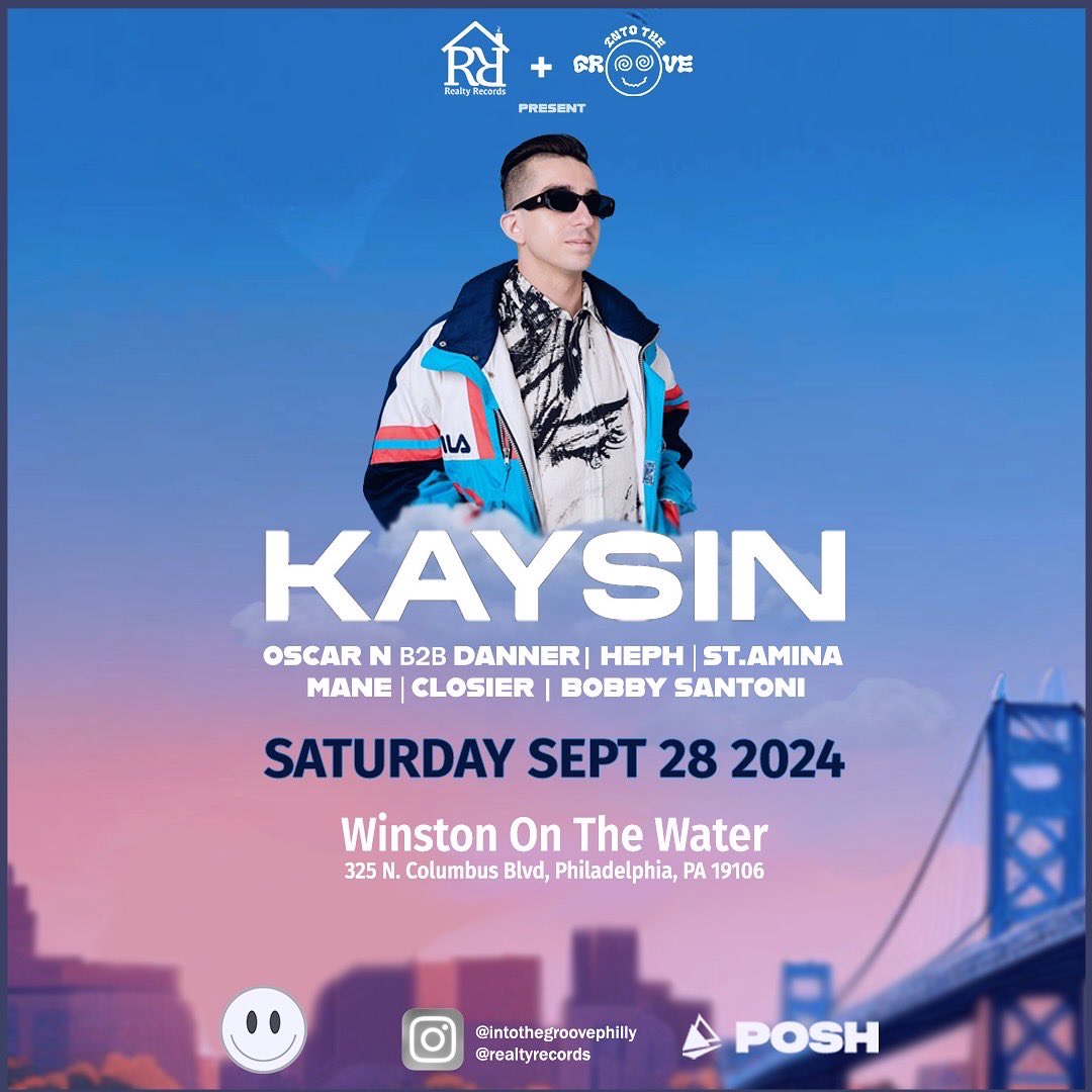 This Saturday! <a href="/kaysinmusic/">Kaysin</a> is coming to Winston on the Water. We’re ready to turn the outdoor stage upside down! 

See you there! 

posh.vip/e/realty-recor…