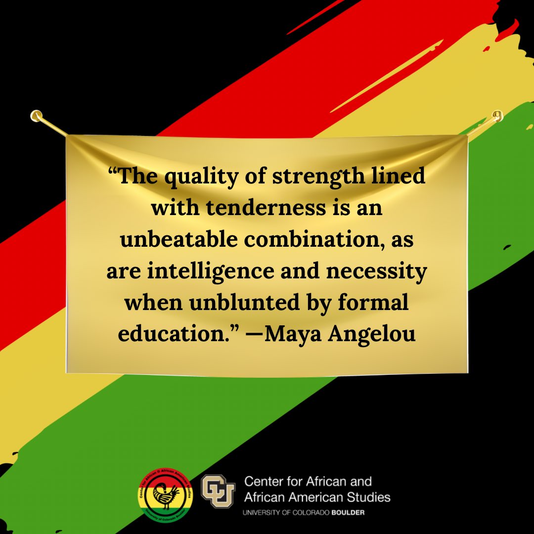 Center for African & African American Studies tweet media