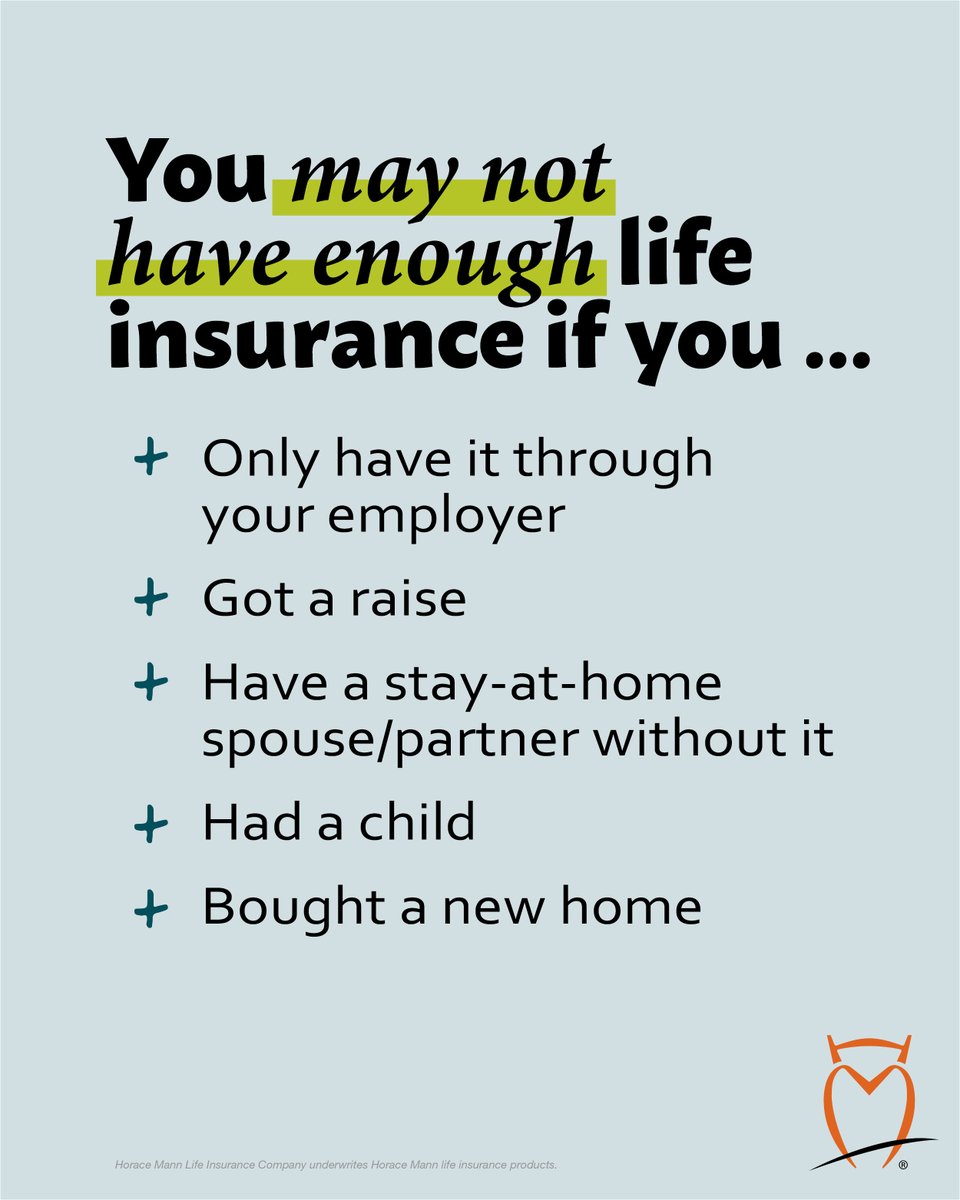 JLam76's tweet photo. If getting your finances in shape is one of your goals, remember that having enough life insurance is important. But how much is enough?

Let’s meet to discuss your options. Contact us today! https://t.co/5G9VmFcWVW