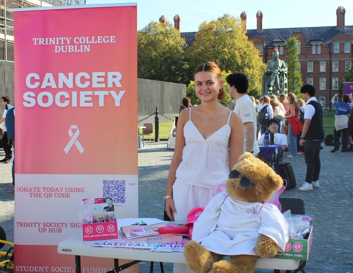 tcdglobal's tweet photo. The @TCD_CancerSoc is working to raise awareness and funds to support research and those affected by cancer. https://t.co/C90o30qcTW