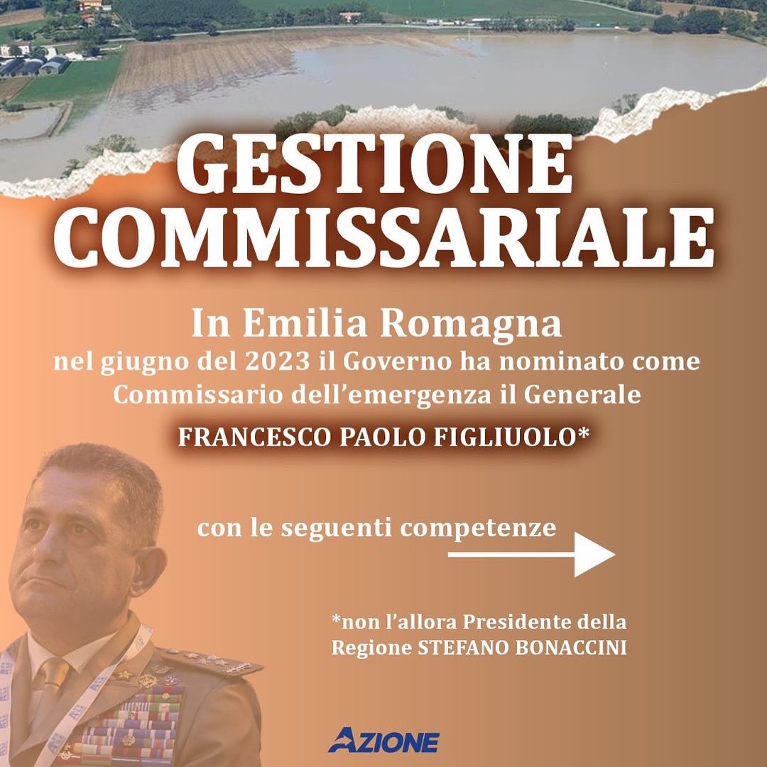 CarloCalenda's tweet photo. In Emilia-Romagna si è verificata la terza #alluvione in 14 mesi. Qual è la preoccupazione della maggioranza? Risolvere la situazione ed evitare il prossimo disastro, direte voi. E invece no. La #politica è occupata dal rimpallo di responsabilità.

Ma questa è l’ultima cosa di cui i cittadini hanno bisogno in un momento così delicato. È necessario invece intervenire per garantire la sicurezza di tutti, in sinergia fra i vari livelli istituzionali, superando le divisioni e gli interesse di parte.

Per saperne di più, qui trovate un breve riassunto di quello che è successo da maggio 2023 a oggi.