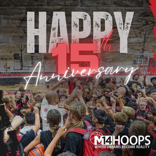 M14hoopsindy's tweet image. Happy 15th Anniversary To US‼️S/O to all of those who have helped make M14 what it is TODAY❕Lets keep making DREAMS INTO A REALITY❗️🫡💯🔥

#Repthe14 
#BasketballSkillDevelopment 
#YouthBasketballTraining