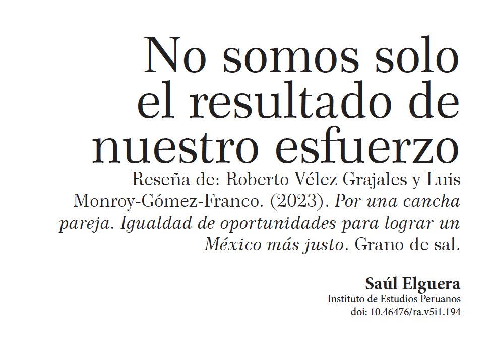 robertovelezg's tweet photo. Agradezco a @S_Elguera por la reseña de mi libro con @MGF91, «Por una cancha pareja».  

Ya nos dejó tarea para el libro que sigue, gracias también por eso.

https://t.co/Qnrq8nHpx9 https://t.co/gpNrcQl4DR