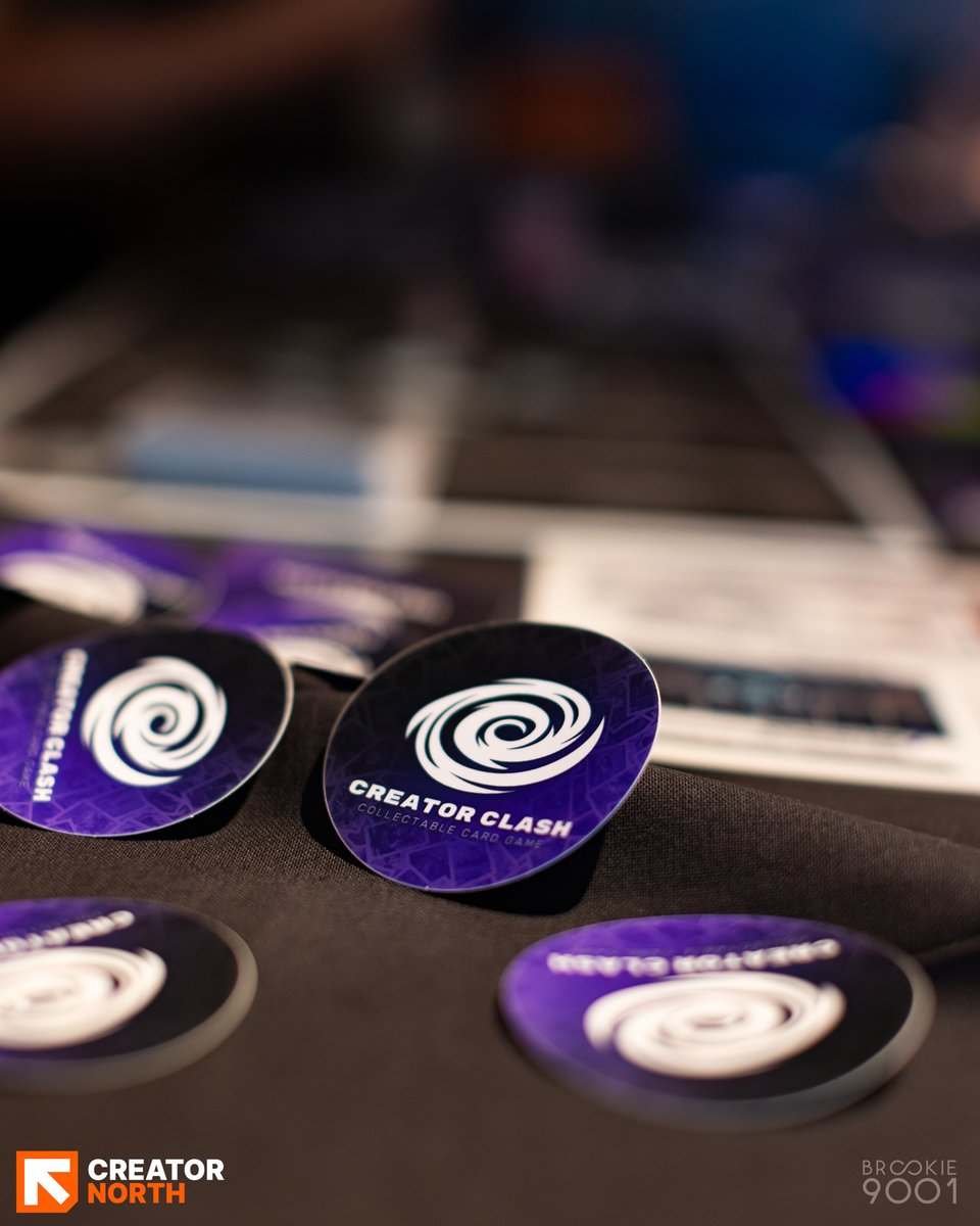CreatorClashCCG's tweet image. We had the BEST time at @CreatorMeetups we are so happy so many of you enjoyed our card game! 🥹Remember we release this Friday!! 🥳
Shoutout to @Brookie9001 for capturing some incredible moments! 📷