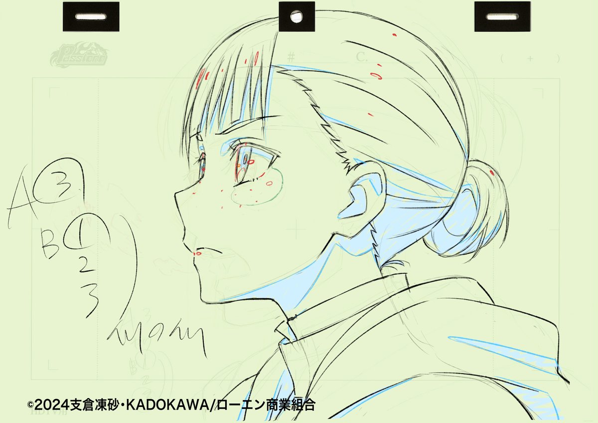 あと20分で最終回放送
告知絵間に合わないので24話の総作監修正を代わりに
25話よろしくお願いします。
#狼と香辛料 #spice_and_wolf #最終幕