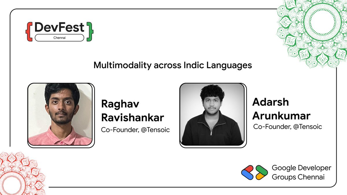 GDG Chennai tweet media