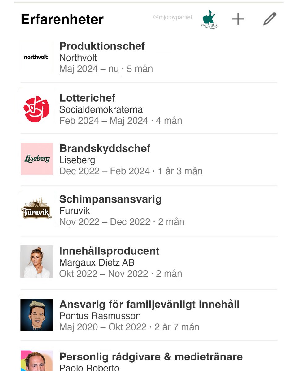 Mjolbypartiet's tweet image. Alltid sånt jävla oflyt