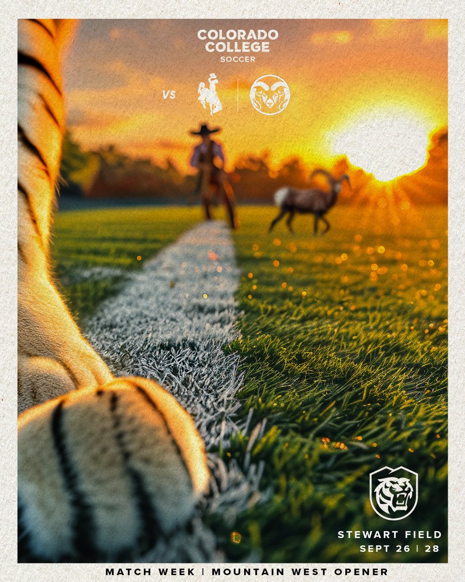 Mountain West play starts this week. We're ready. 

#CCTigers