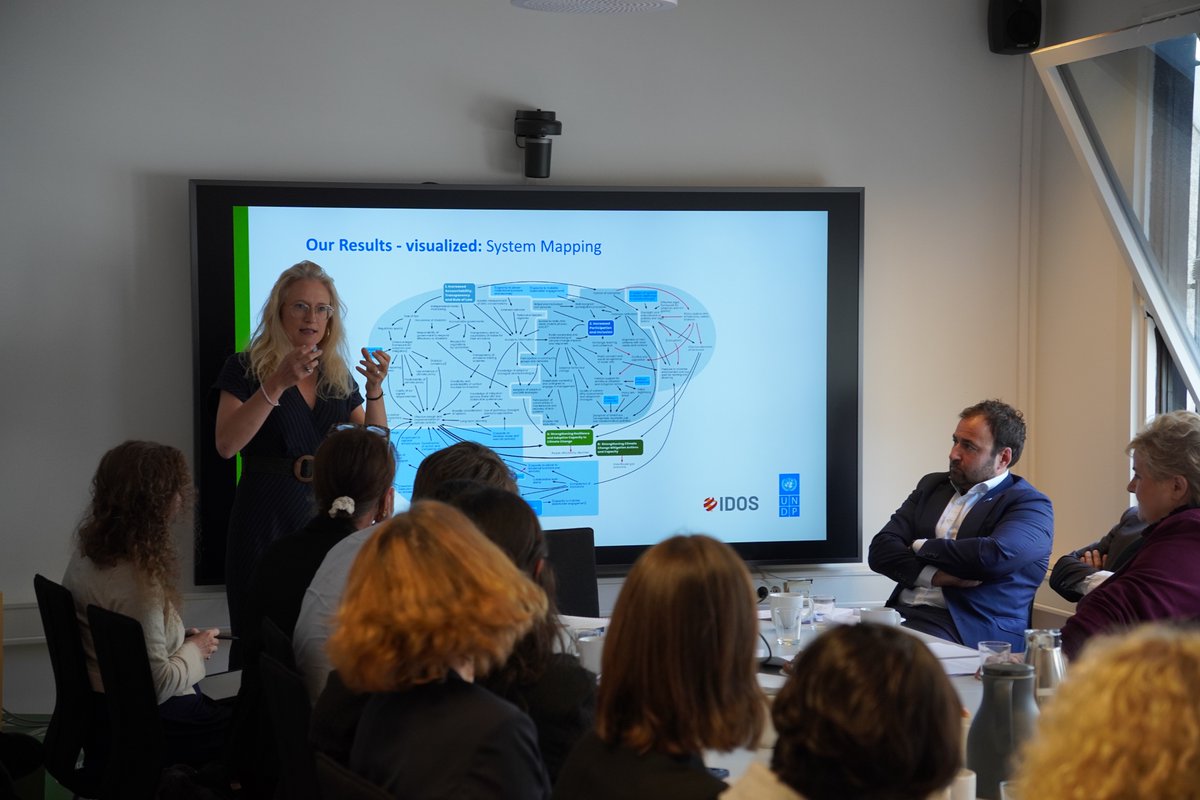 UNDPGPCG's tweet photo. To mark the 🇳🇴Launch of “Connections that Matter"
@UNDPGPCG hosted a roundtable forum for policy-makers, researchers &amp; NGOs to discuss governance challenges &amp; opportunities for more ambitious climate action. 

See report👉https://t.co/W7KrmhJjfw 

#EveryVoiceCounts #ClimateWeek https://t.co/ANBpB02PRd