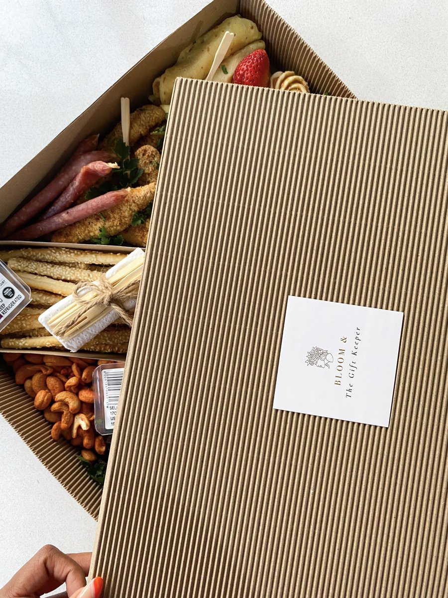 Made these cute GrazeBoxes for a client 😍 Argh how cute? 🎀