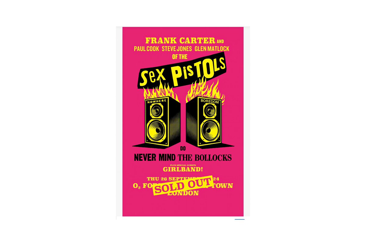 GIRLBAND! (@girlbandhq) on Twitter photo UNREAL NEWS WE ARE SUPPORTING THE SEX PISTOLS! 🎸🤘🏽very excited to announce we will be joining them at their sold out London show at <a href="/O2ForumKTown/">O2 Forum Kentish Town</a> ❤️🔥 <a href="/sexpistols/">Sex Pistols Official</a> <a href="/CarterandCJM/">cartercookjonesmatlock</a>
📸 - <a href="/Rach_Halaburda/">Rachael Halaburda</a> UNREAL NEWS WE ARE SUPPORTING THE SEX PISTOLS! 🎸🤘🏽very excited to announce we will be joining them at their sold out London show at <a href="/O2ForumKTown/">O2 Forum Kentish Town</a> ❤️🔥 <a href="/sexpistols/">Sex Pistols Official</a> <a href="/CarterandCJM/">cartercookjonesmatlock</a>
📸 - <a href="/Rach_Halaburda/">Rachael Halaburda</a>