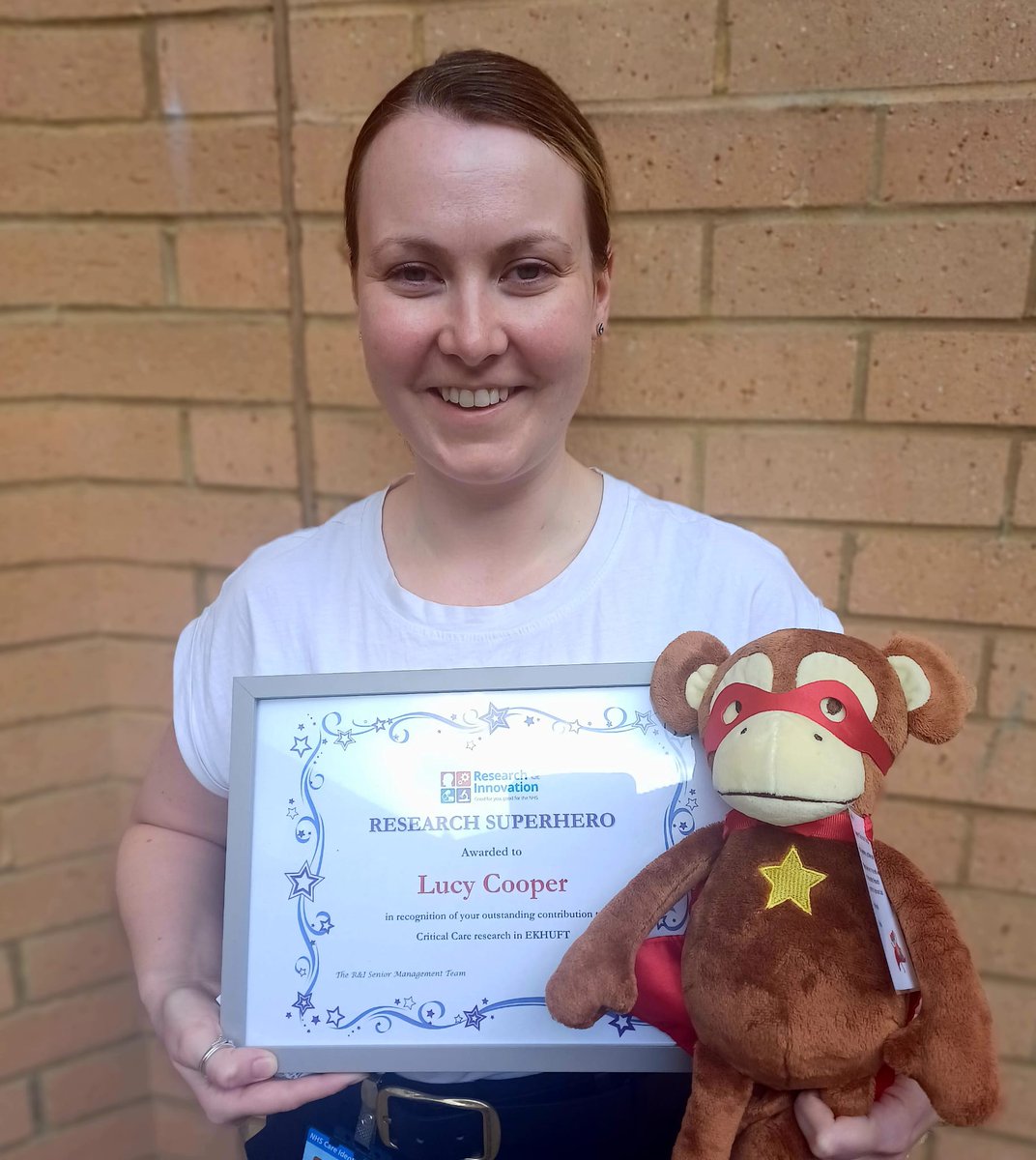East Kent NHSFT R&I (@ekhuft_research) on Twitter photo Our latest Research Superhero award goes to Lucy Cooper, Critical Care Research Nurse, in recognition of her outstanding contribution to developing, supporting & embedding research within critical care in <a href="/EKHUFT/">East Kent Hospitals</a>
Many congratulations Lucy! 👏 <a href="/EKHUFTicu/">East Kent Critical Care</a> Our latest Research Superhero award goes to Lucy Cooper, Critical Care Research Nurse, in recognition of her outstanding contribution to developing, supporting & embedding research within critical care in <a href="/EKHUFT/">East Kent Hospitals</a>
Many congratulations Lucy! 👏 <a href="/EKHUFTicu/">East Kent Critical Care</a>