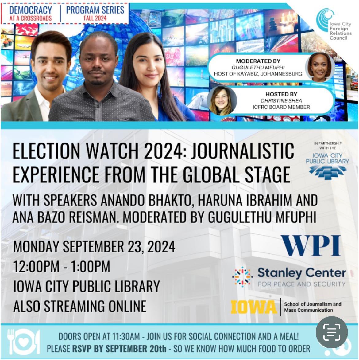 We will be live in 35 mins … 🎤 

🇺🇸 CST : 12:00 
CAT 🇿🇦 : 19:00

Stream live: 
youtube.com/@thelibrarycha…