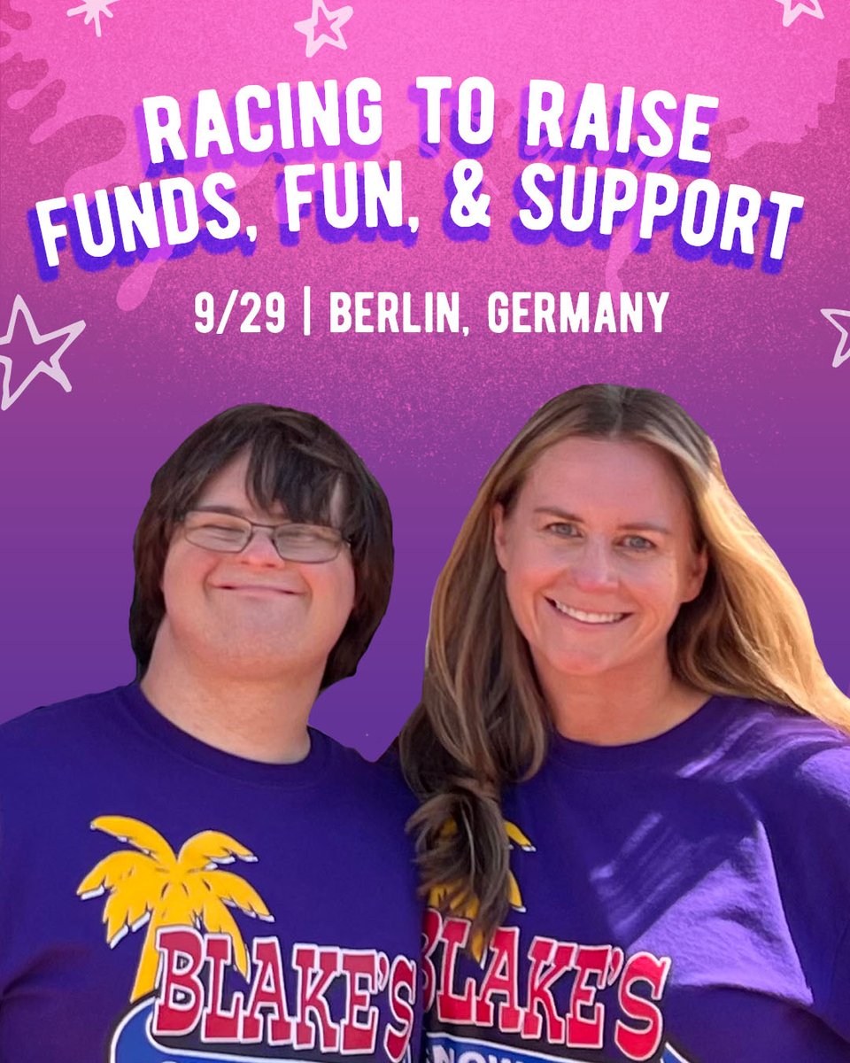 Blake's Snow Shack (@blakessnowshack) on Twitter photo Step by step, the <a href="/berlinmarathon/">BMW BERLIN-MARATHON</a> is getting closer! Let’s cheer on Mary Ann Pyron as she trains to run in support of @ndssorg during these last few days. Please consider donating to benefit the lives of those with Down syndrome across the world at the link in our bio 💜 #Berlin Step by step, the <a href="/berlinmarathon/">BMW BERLIN-MARATHON</a> is getting closer! Let’s cheer on Mary Ann Pyron as she trains to run in support of @ndssorg during these last few days. Please consider donating to benefit the lives of those with Down syndrome across the world at the link in our bio 💜 #Berlin