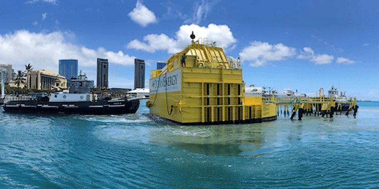 Estalvia's tweet photo. El mayor dispositivo de energía con olas del mundo: una turbina asturiana que se instalará en Escocia https://t.co/nhjYmc33mz https://t.co/kaxYauPBk3