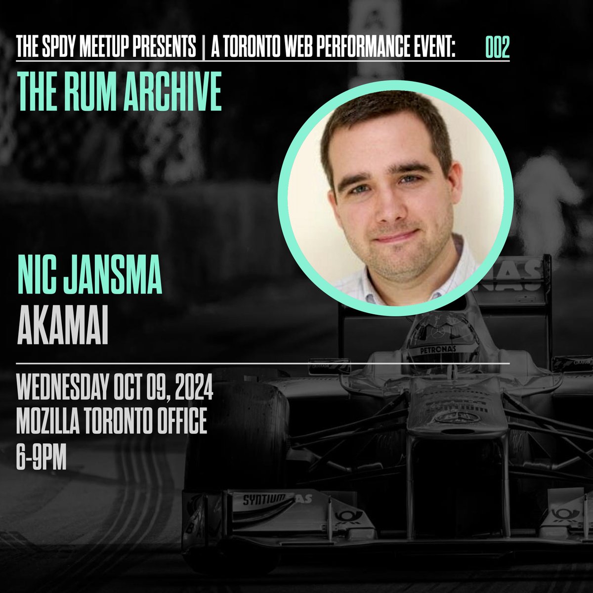 HenriHelvetica's tweet photo. 🎙️ Announced quietly last week: 
The @spdy_meetup's next edition is Oct 9th at the Mozilla Toronto office. I'm beyond excited to have @nicj join us to discuss RUM and The @RUMArchive, and how you can use this open source data set in web performance. 
🎟️ https://t.co/tboVhpr10b https://t.co/9sMgbXxCdZ