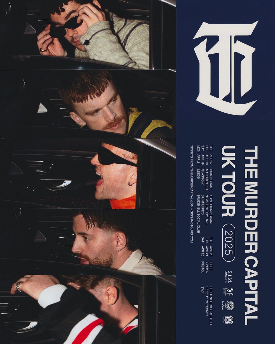 UK + AUS + NZ Tour 2025

Can’t Pretend To Know out now

UK 
Pre-sale: Tues 24th Sep 10am
General Sale: Thursday 26th Sep 10am

AUS/NZ
General Sale: Wed 25th Sep 9am AEST

Sign up to our mailing list for pre-sale code

themurdercapital.com