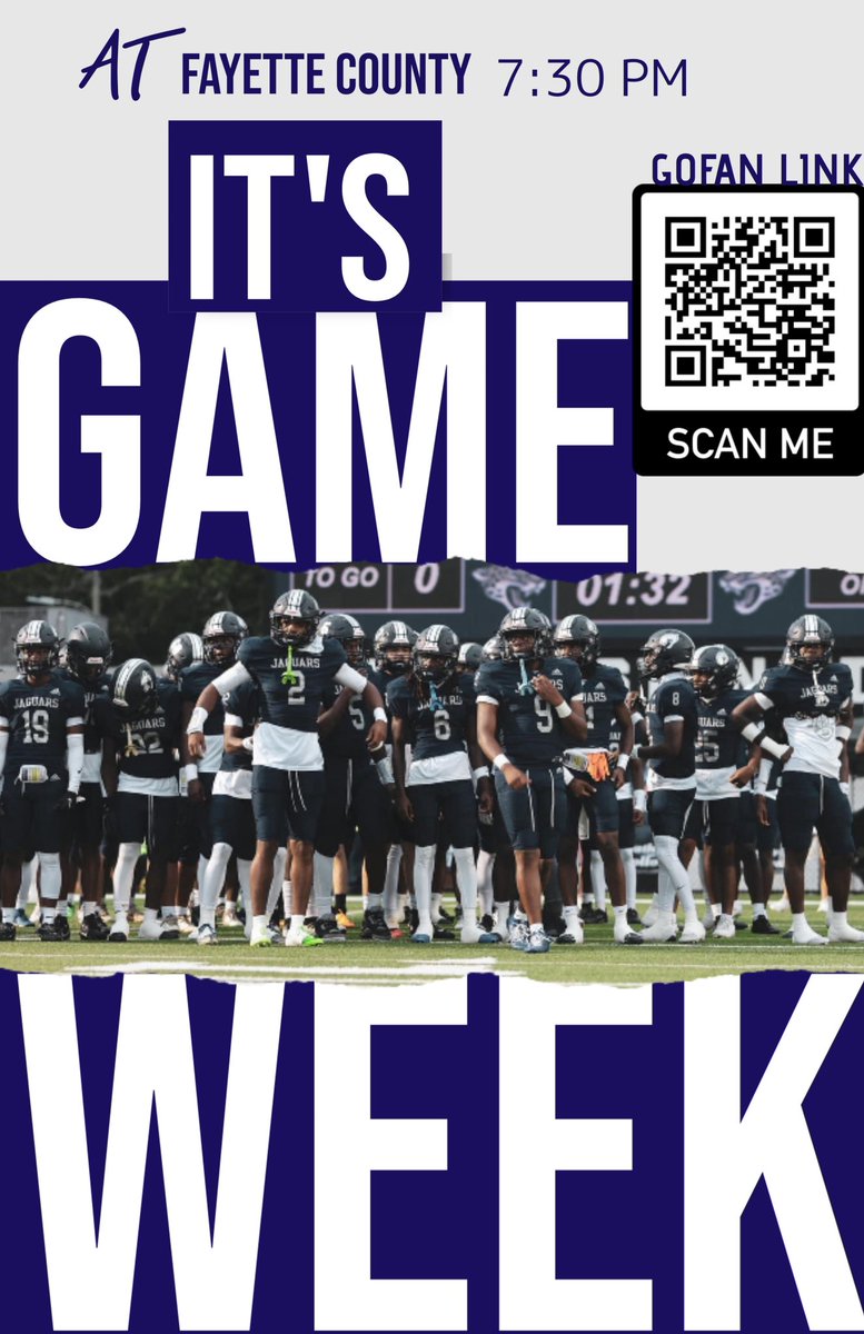 New Week, New Opportunities 💥

Home JV Game Thursday!

Varsity Travels To Fayette County For A Region Matchup! 

#GTB #MGOA