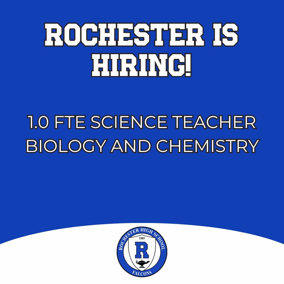 Rochester High School tweet media