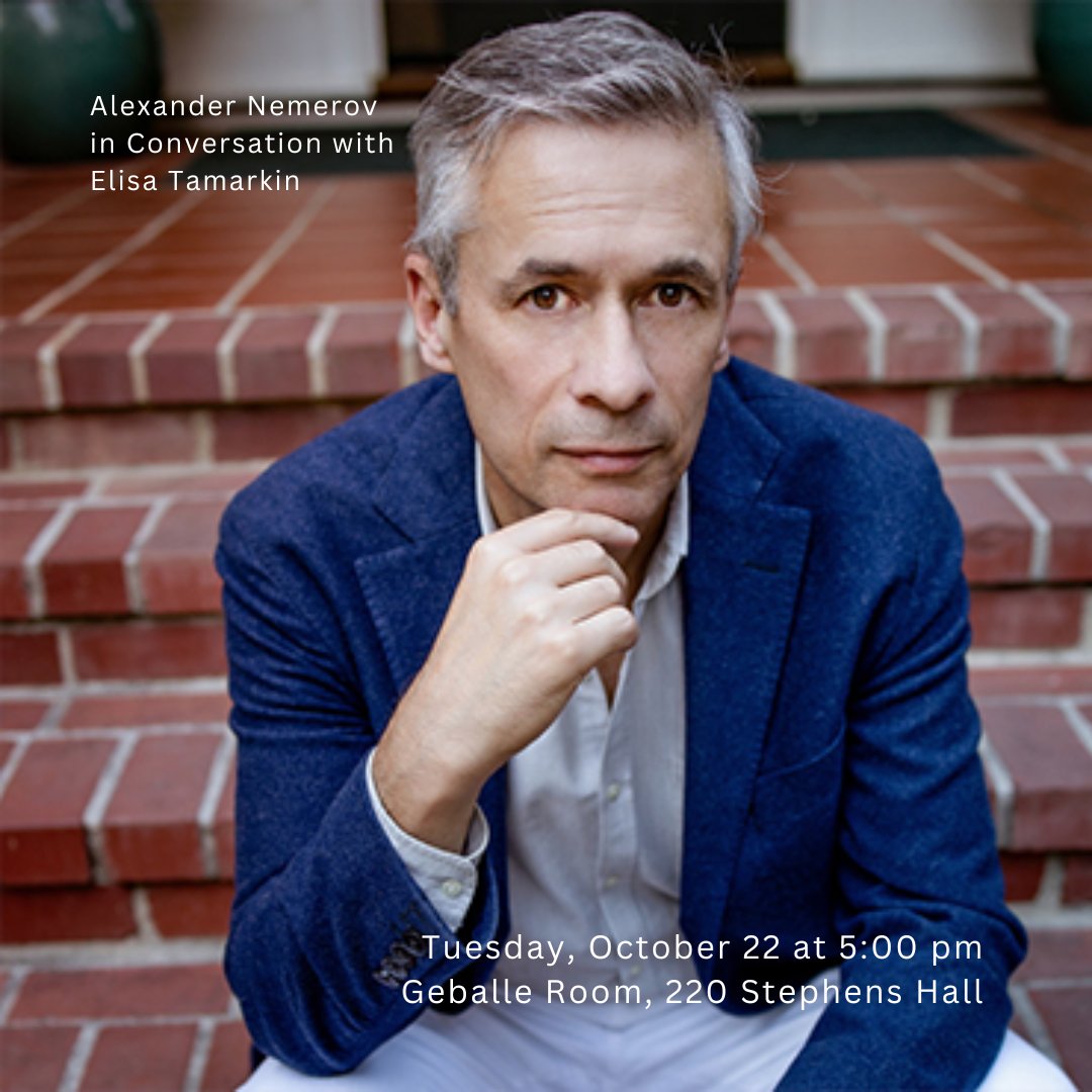 Alexander Nemerov, the 2024-25 Una's Lecturer, is joined in conversation by UC Berkeley professor of English Elisa Tamarkin on Tuesday, October 22 at 5:00pm in the Geballe Room.