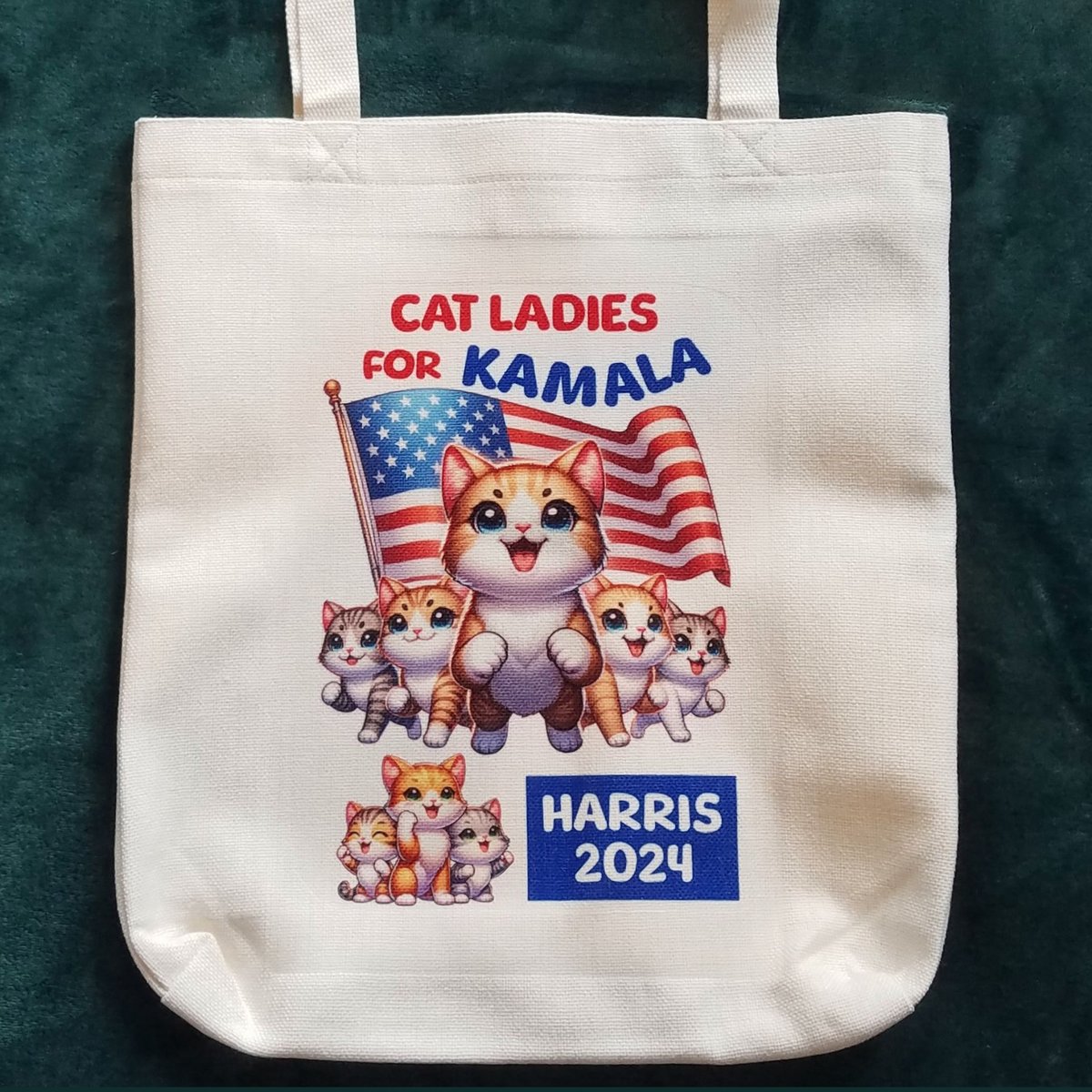 CharliePawsUp's tweet photo. 🎉 Kitties For Kamala #KindnessGiveaway !❤️
Sponsored by Kind Pawnonymous Kitties!💕
5 WINNERS By Random Drawing!
WIN:
#CatLadiesForKamala OR #WereNotGoingBack Tote Bag!
➡️To ENTER:
Comment WHICH yoo want & a Cat GIF!😻
RETWEET💕
Ends Mon 9/23 Midnight EST!
❤️🐶
#CatsOfX #DogsofX https://t.co/7hLMqgggRa