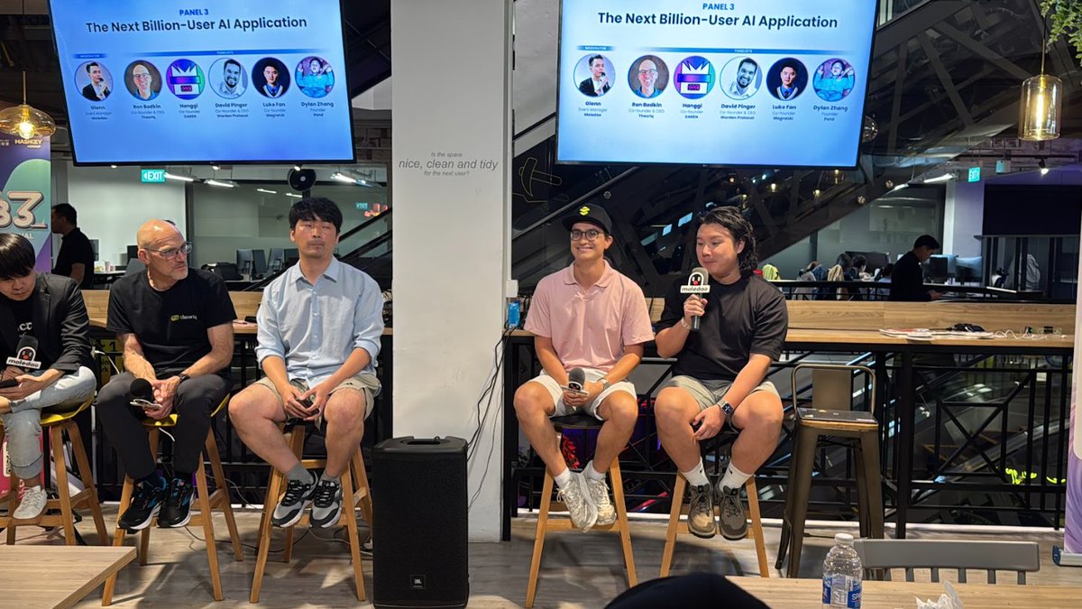 The <a href="/token2049/">TOKEN2049</a> week in Singapore 🇸🇬 has come to an end. It was a pleasure to participate in many events and connect with builders, partners, community.

We were happy to attend multiple events with <a href="/WorldWideWarden/">David | Warden</a> &amp; <a href="/zaphodias/">Antonio 👾🛡️</a> as speakers. Looking forward to meeting again soon!