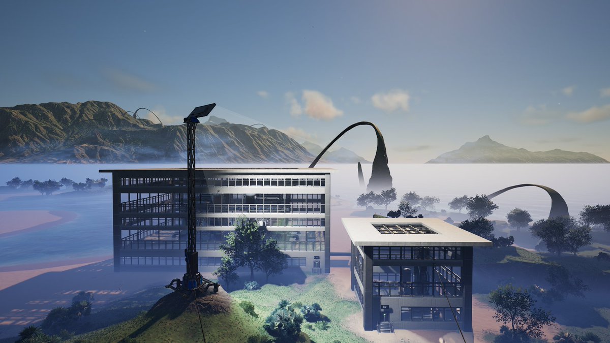 Small plastic and rubber factory while I learn how it all works in <a href="/SatisfactoryAF/">Satisfactory</a>   Just a couple of boxes, I need to work on my roof game.   More oil work today.

🟣 LIVE on the purple side.