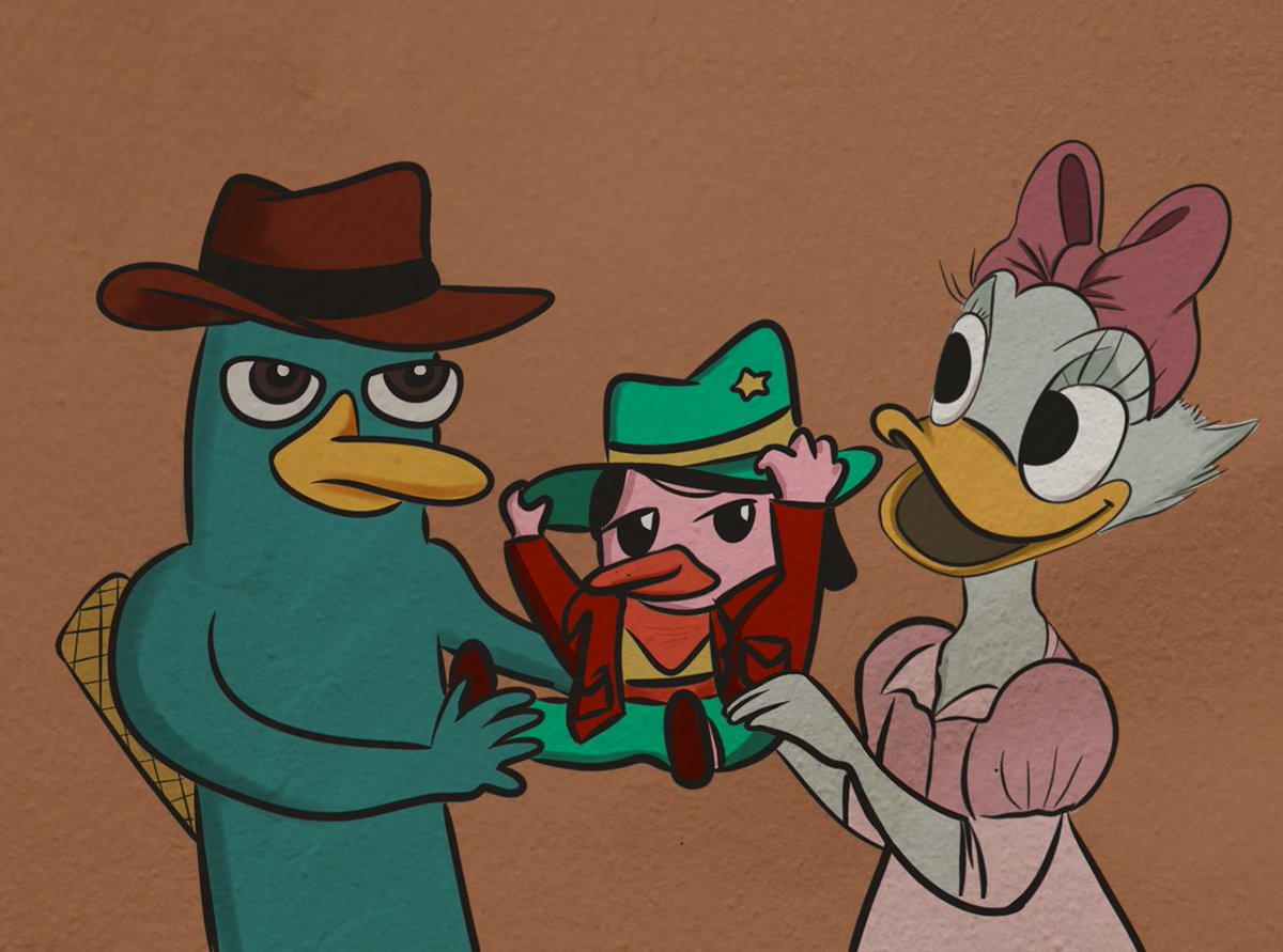 Terry_Ducktypus's tweet photo. Today, is the birth of $TERRY, the bastard son of Perry the Platypus and Daisy Duck on @solana. 

Not settling for anything less than @Disney spin-off. 

Count down : 30 minutes. https://t.co/VbU8nMp4cg