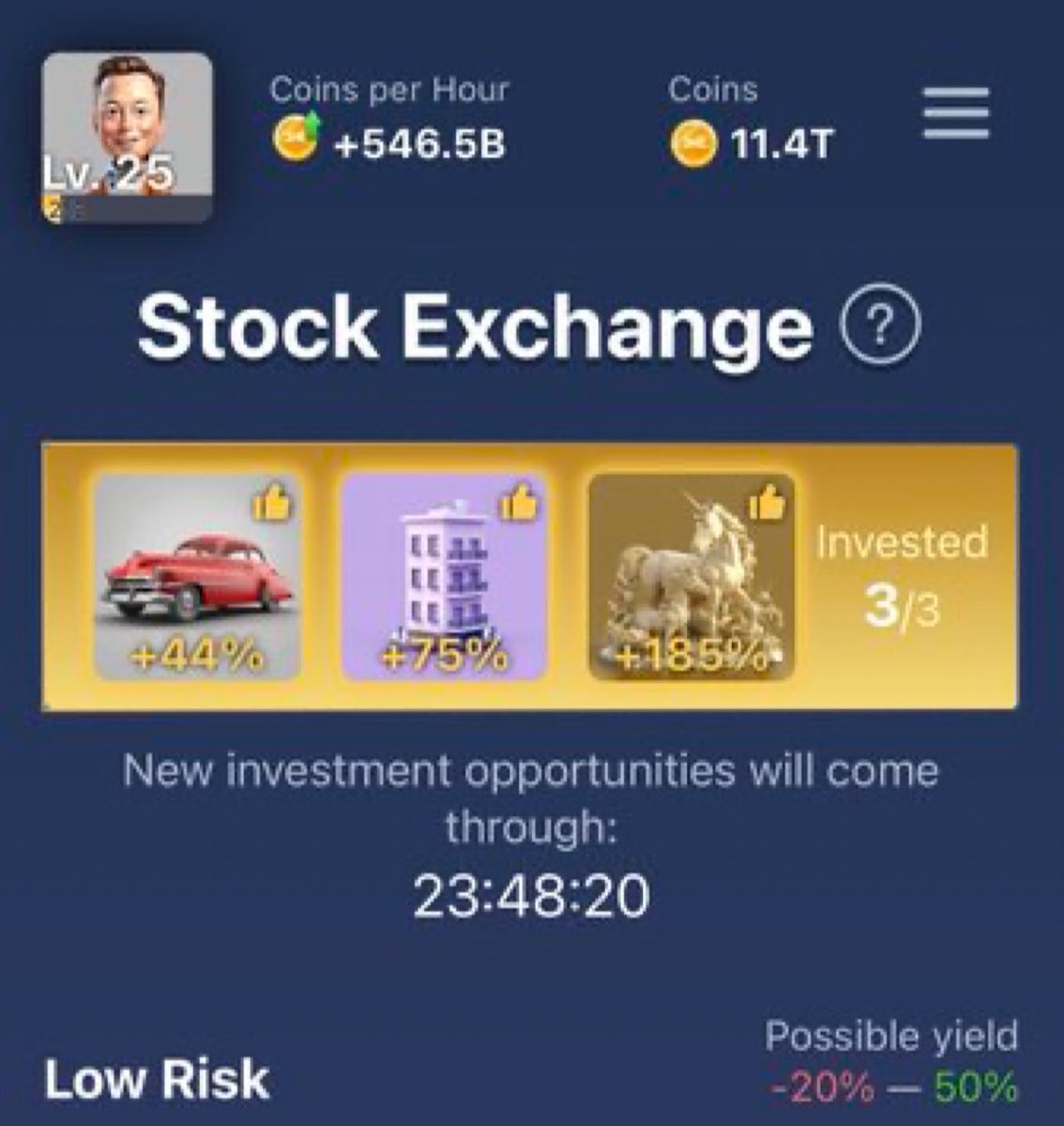 TheeCryptoGuy's tweet photo. #MuskEmpire #XEmpire Combo 23 Sep🗓️

✅Riddle:    Hash
✅Rebus:    Valuation

▶️Episode 50:   89350
▶️Episode 49:   52649
▶️Episode 48:   26148

Join: https://t.co/6uvM6lJsmD

#Xempire https://t.co/Z4GOdtVSRr
