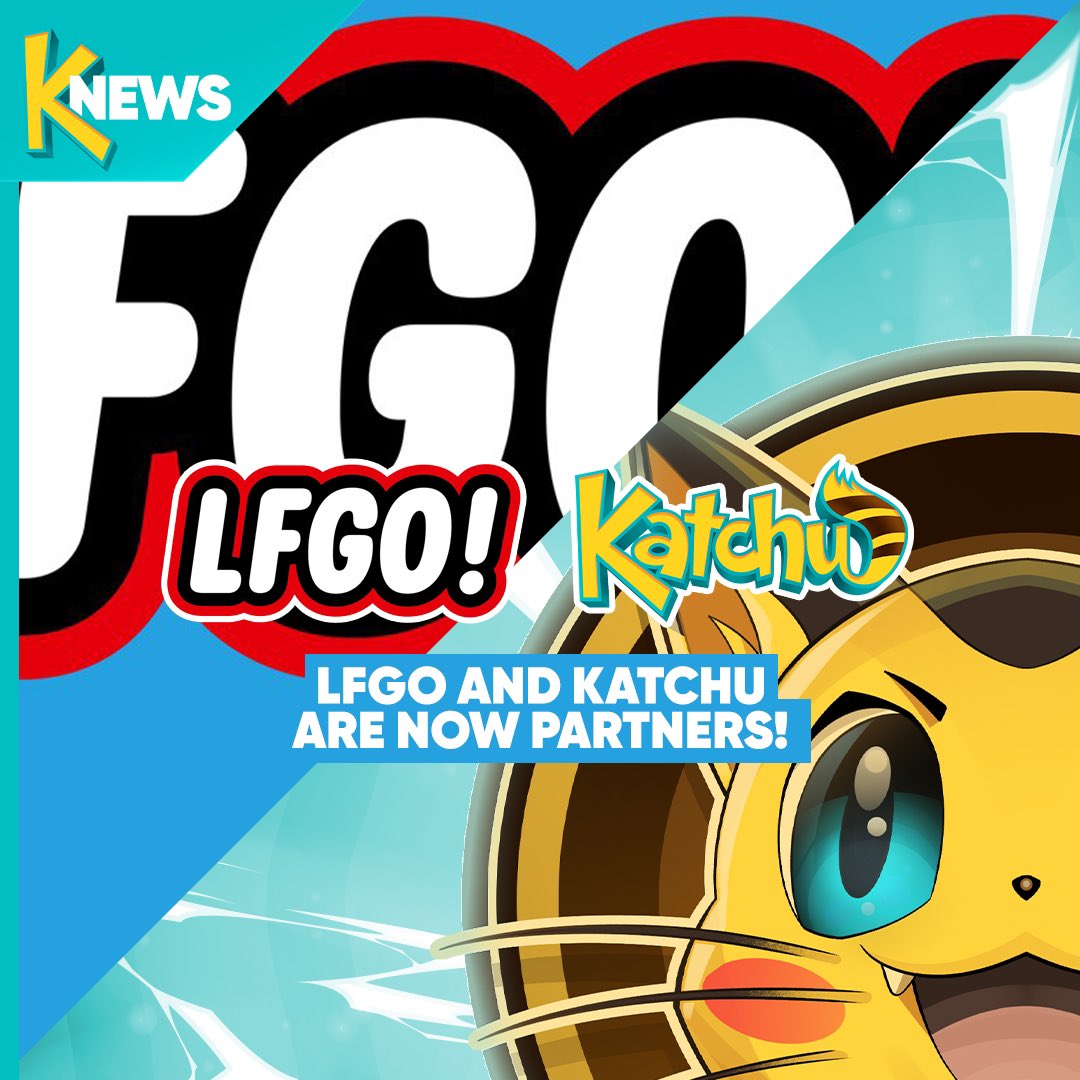 ⚡️Big news Katchu Klan!⚡️

We are overjoyed to share that $Katchu and $LFGO are joining forces! 🤝🏽
Get ready for an incredible collaboration💯

<a href="/LFGOcommunity/">LFGO Community</a> 
<a href="/Level100Coin/">Katchu</a>